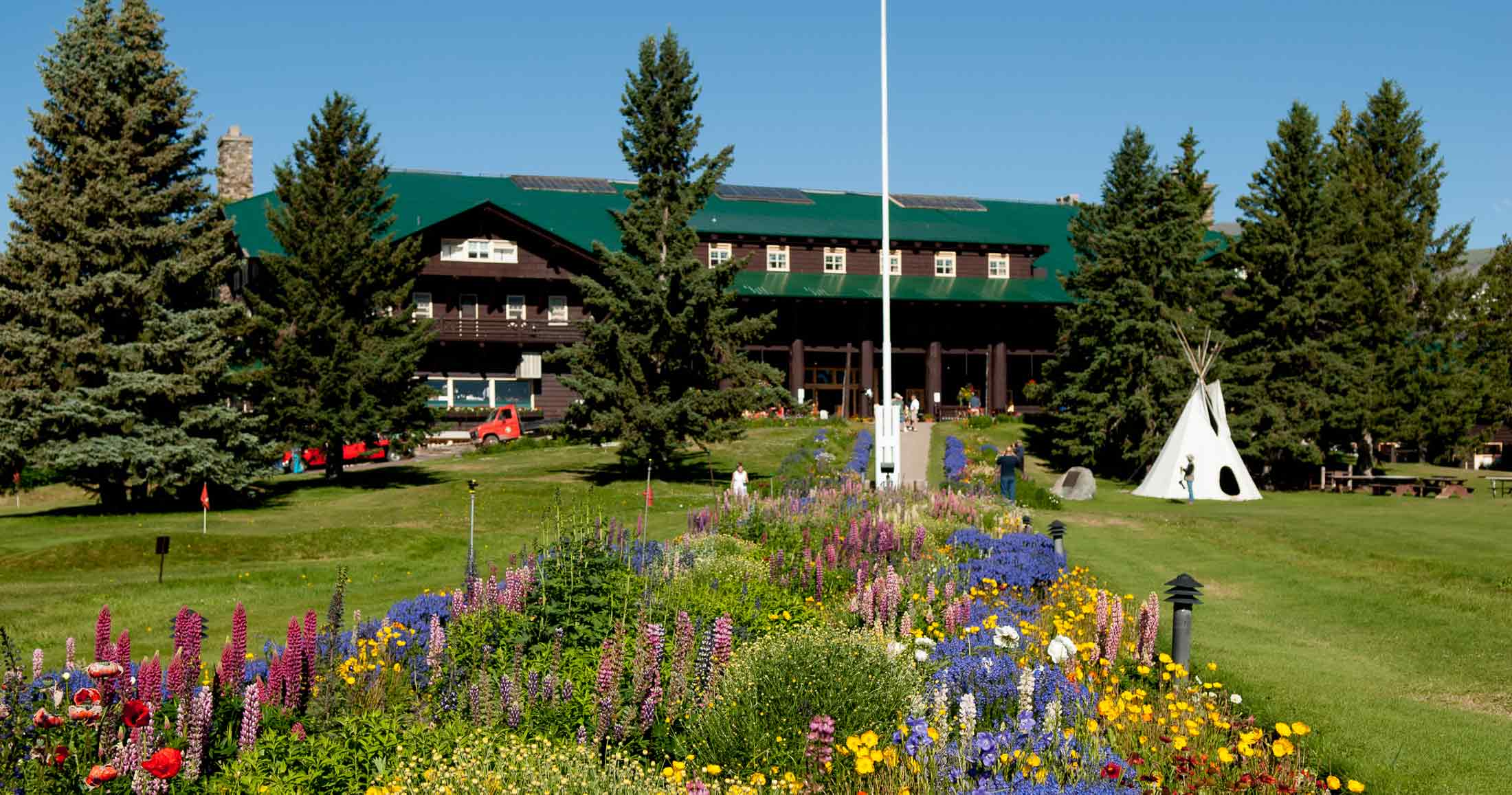 East Glacier Park, MT in Western Montana