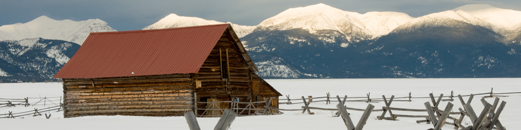 Ovando, MT in Western Montana